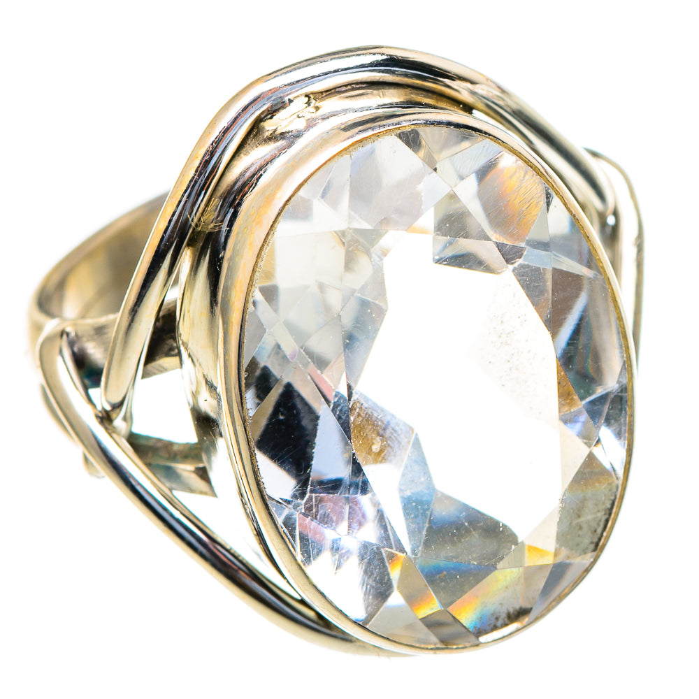 White Quartz Rings handcrafted by Ana Silver Co - RING98064