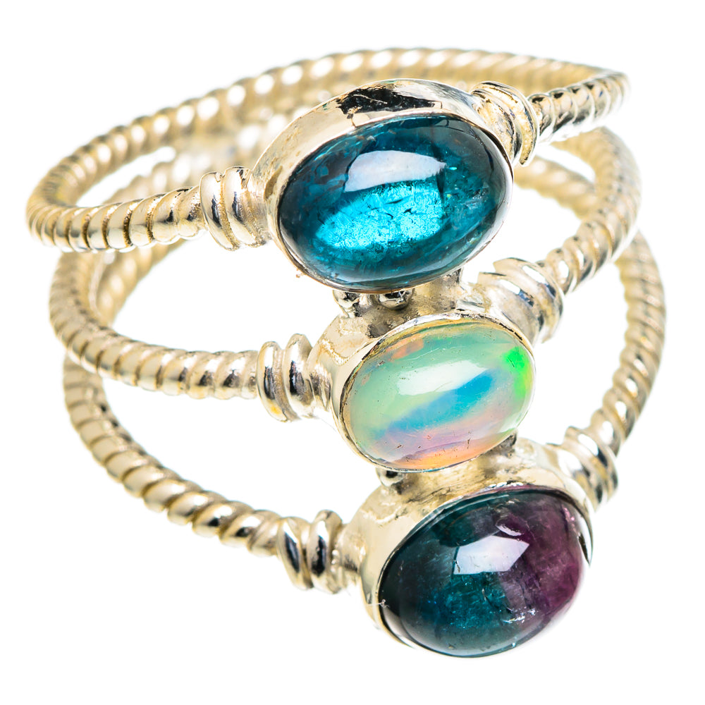Ethiopian Opal Rings handcrafted by Ana Silver Co - RING98068
