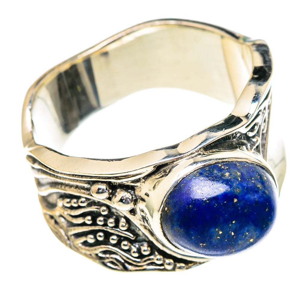 Lapis Lazuli Rings handcrafted by Ana Silver Co - RING98073 - Photo 2