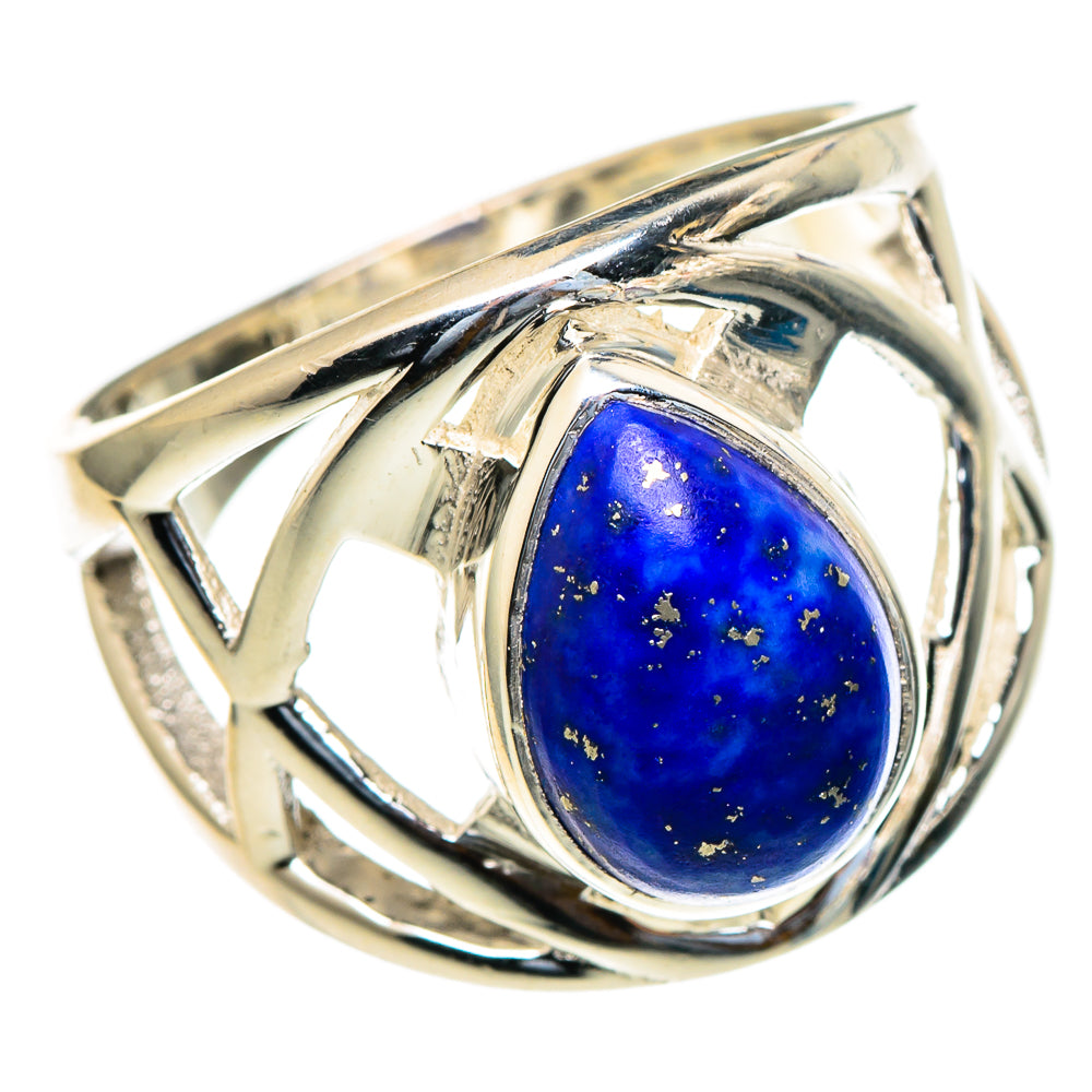 Lapis Lazuli Rings handcrafted by Ana Silver Co - RING98077