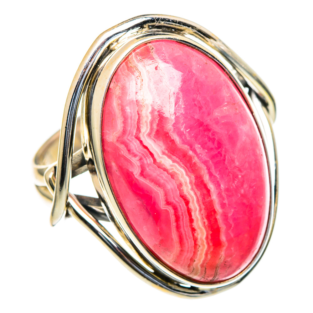 Rhodochrosite Rings handcrafted by Ana Silver Co - RING98090
