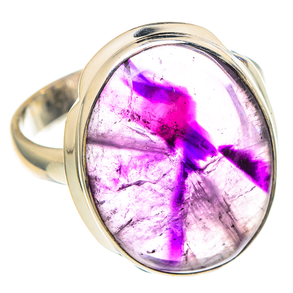 Star Amethyst Rings handcrafted by Ana Silver Co - RING98096