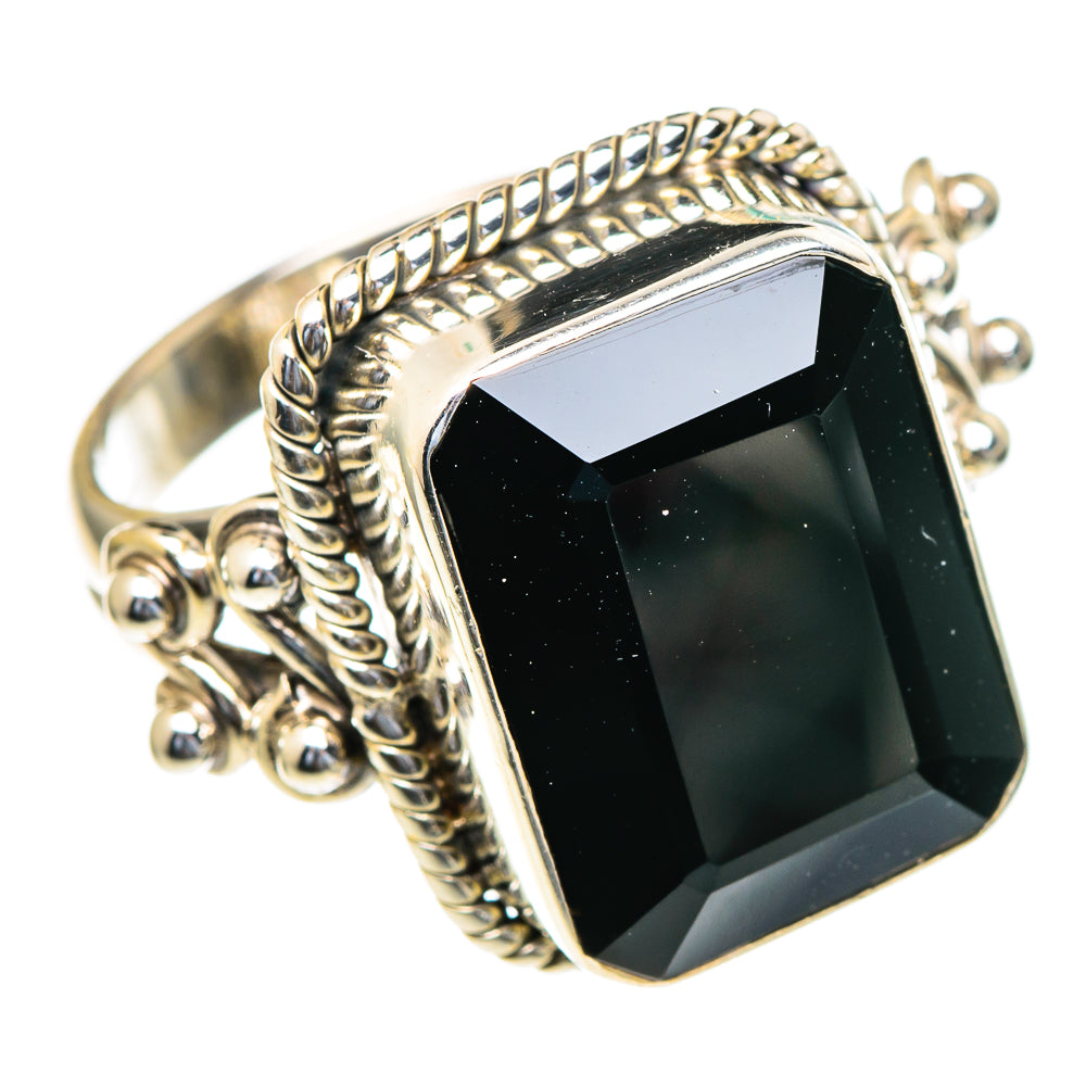 Black Onyx Rings handcrafted by Ana Silver Co - RING98099