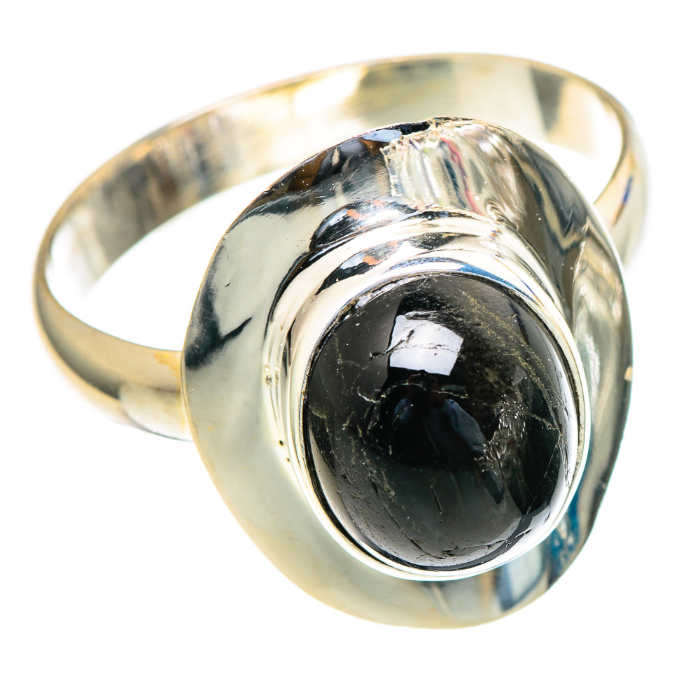 Black Onyx Rings handcrafted by Ana Silver Co - RING98100 - Photo 2
