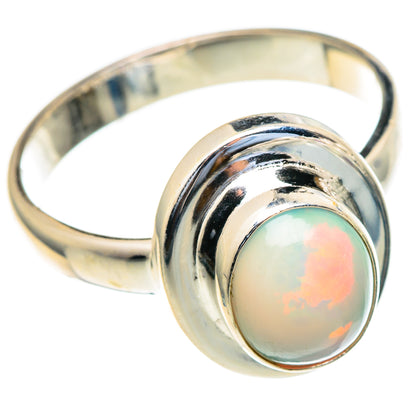 Ethiopian Opal Rings handcrafted by Ana Silver Co - RING98108
