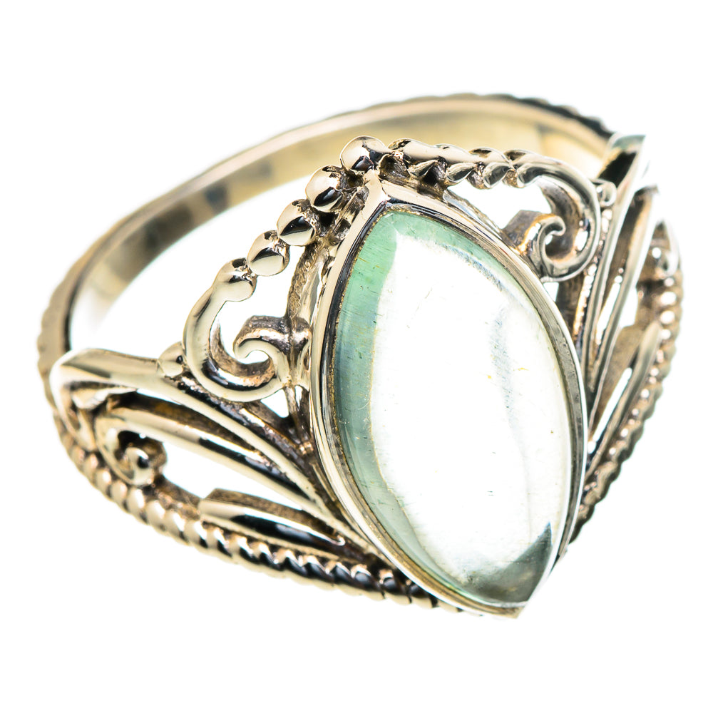 Aqua Chalcedony Rings handcrafted by Ana Silver Co - RING98109