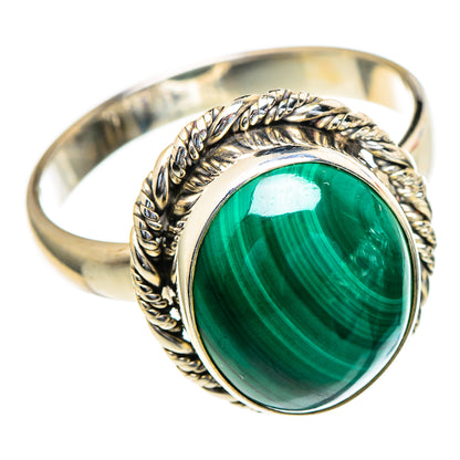 Malachite Rings handcrafted by Ana Silver Co - RING98119