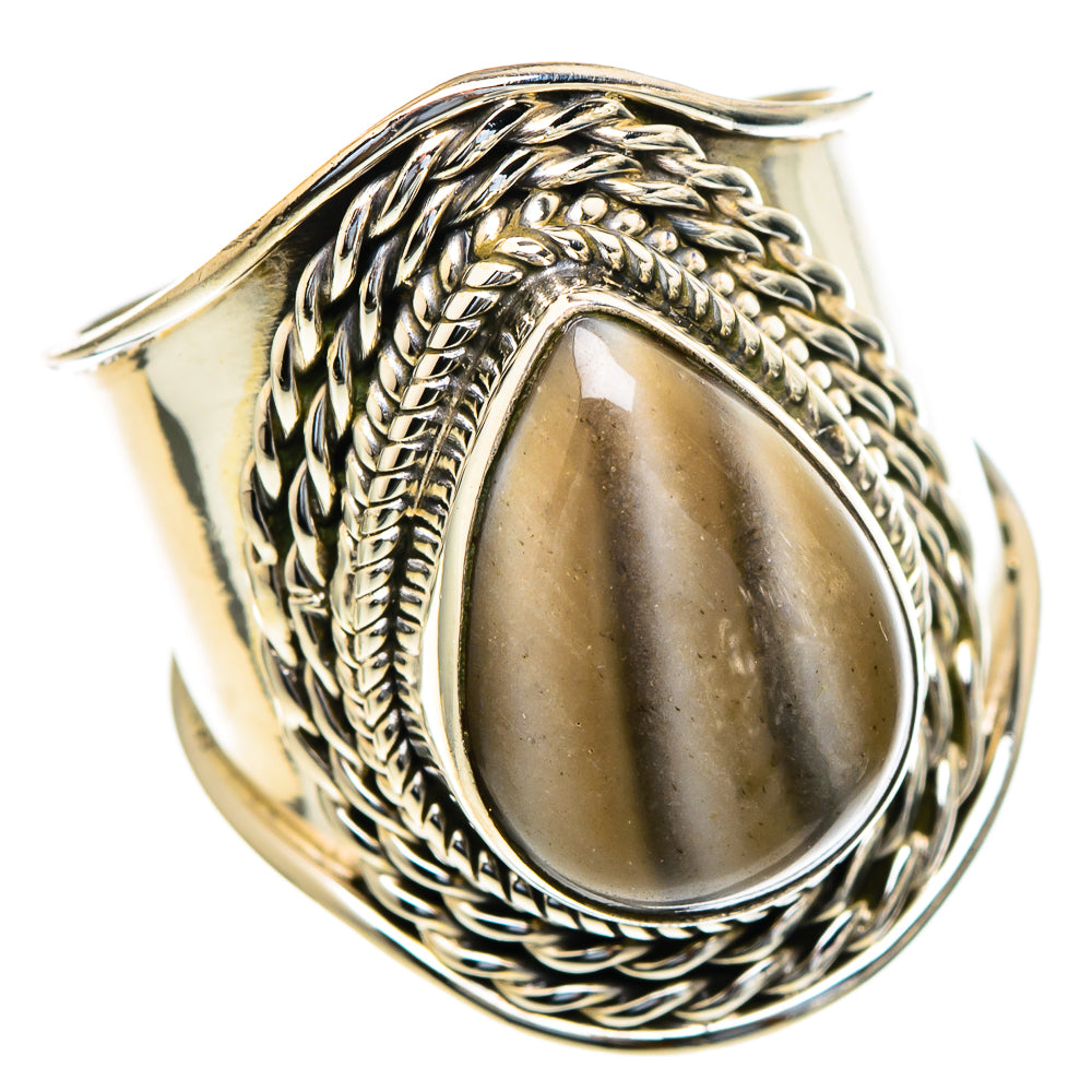 Imperial Jasper Rings handcrafted by Ana Silver Co - RING98120 - Photo 2
