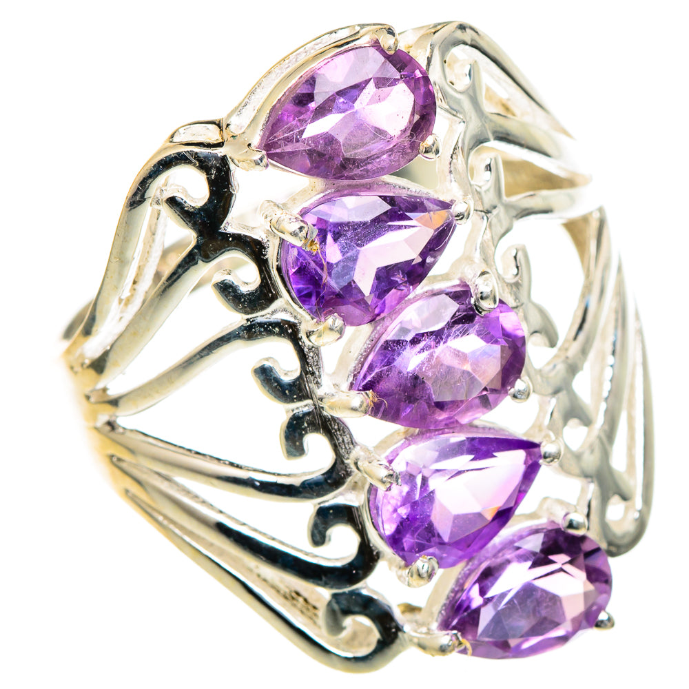 Amethyst Rings handcrafted by Ana Silver Co - RING98129