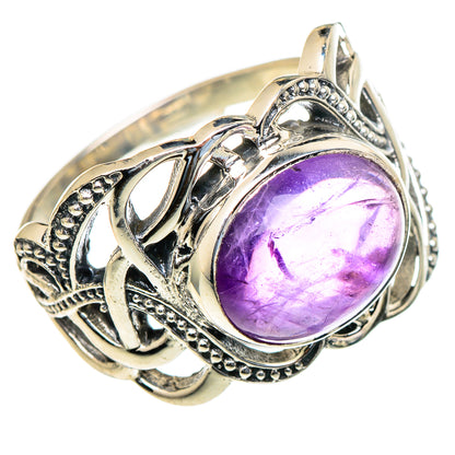 Amethyst Rings handcrafted by Ana Silver Co - RING98130 - Photo 2