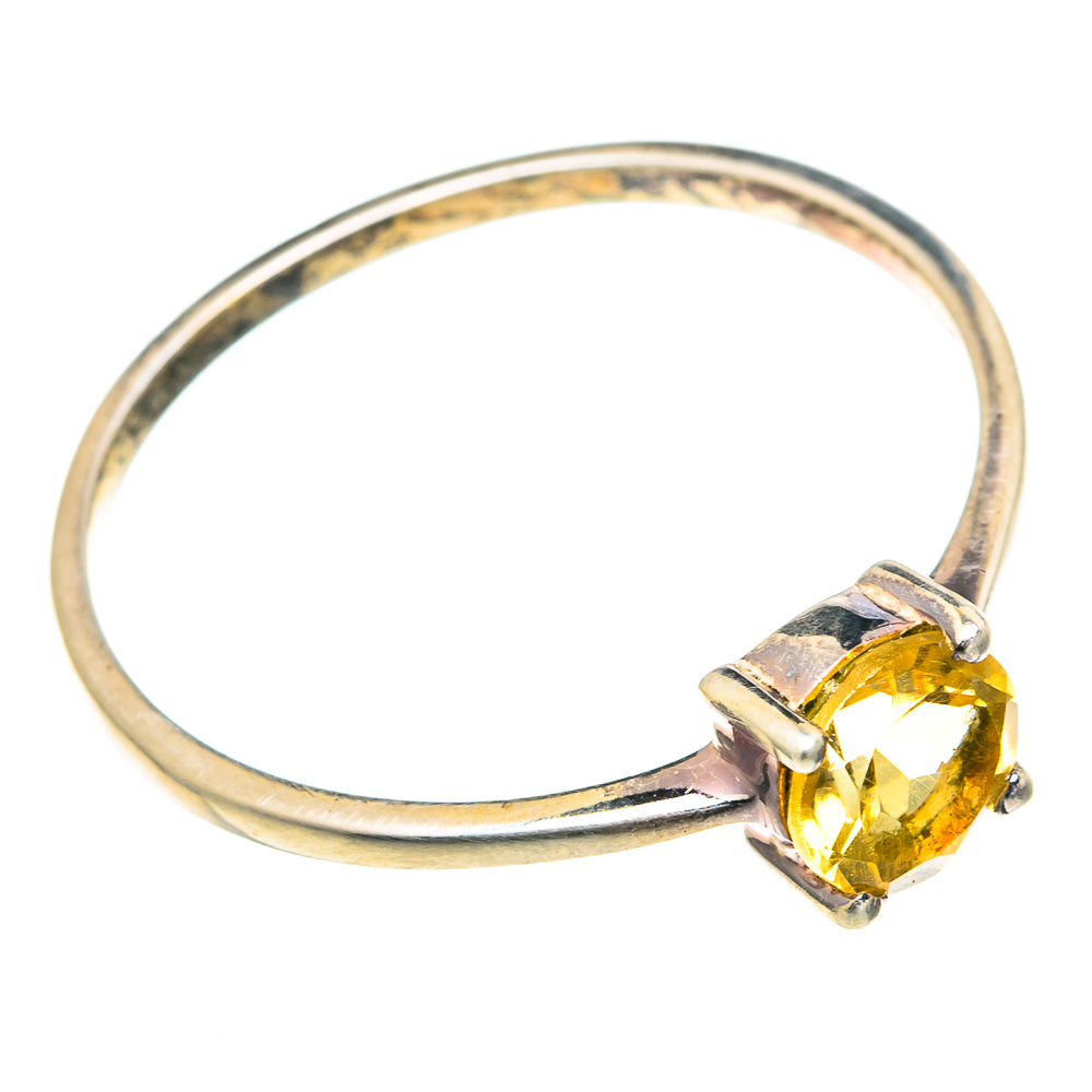 Citrine Rings handcrafted by Ana Silver Co - RING98155