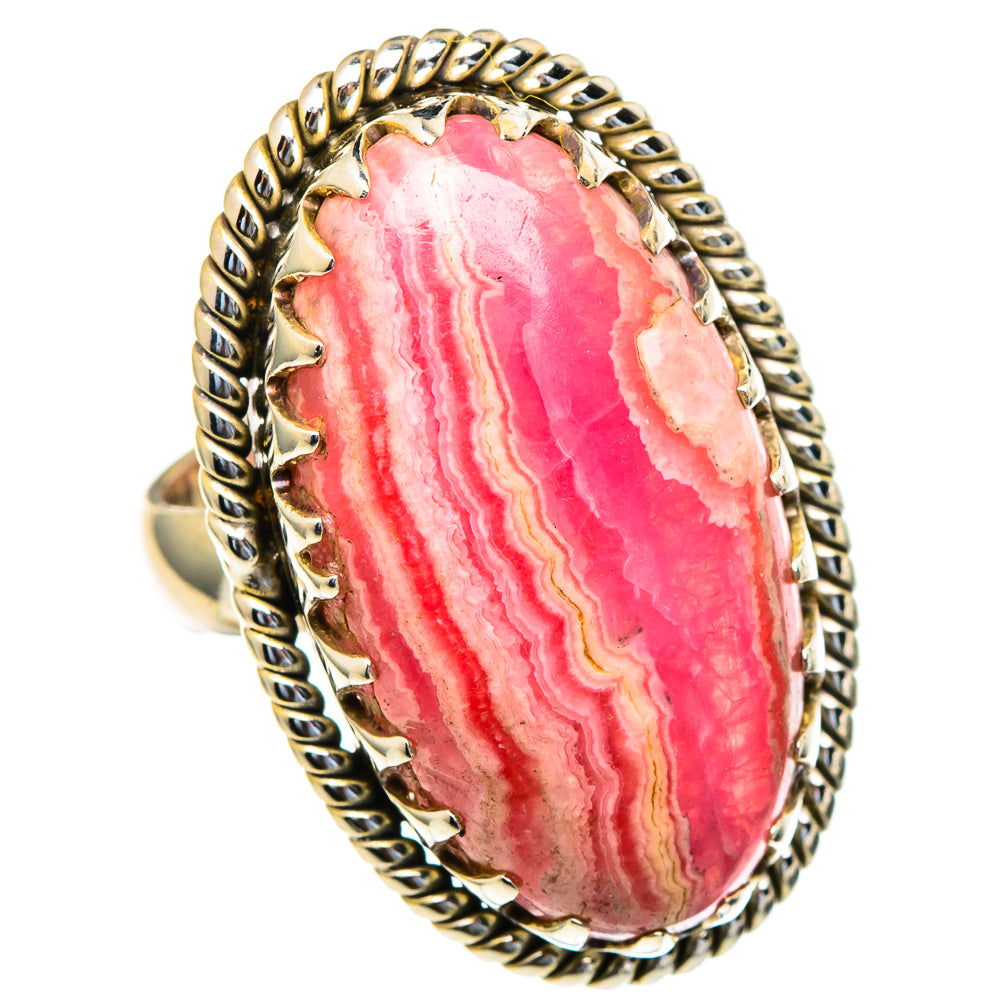 Rhodochrosite Rings handcrafted by Ana Silver Co - RING98159