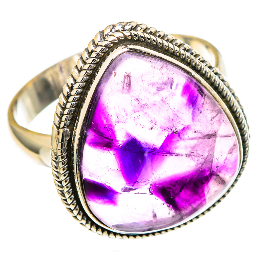 Star Amethyst Rings handcrafted by Ana Silver Co - RING98164