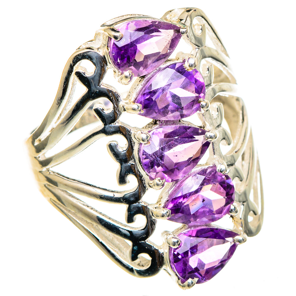 Amethyst Rings handcrafted by Ana Silver Co - RING98193