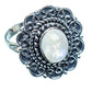 Rainbow Moonstone Rings handcrafted by Ana Silver Co - RING981960
