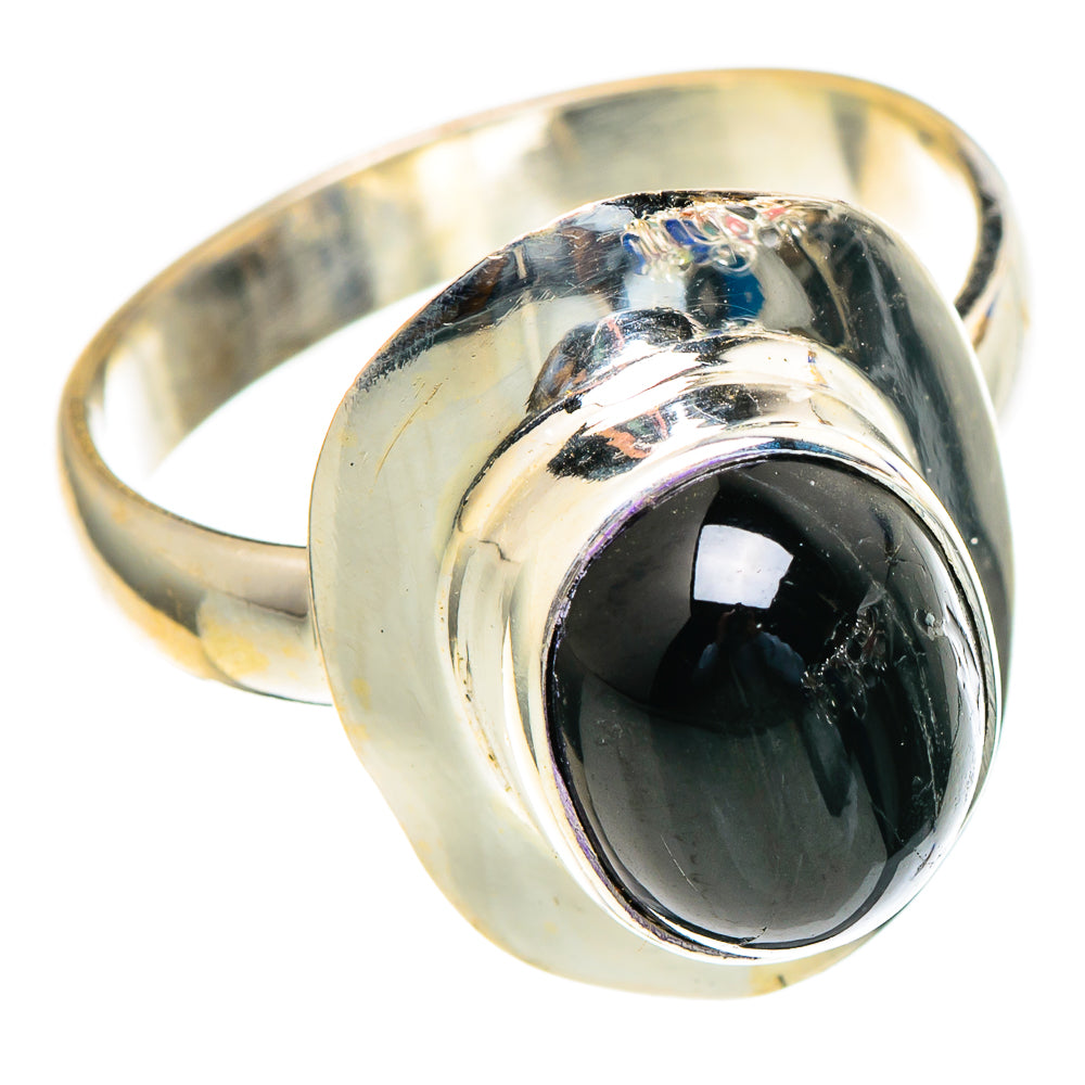Black Onyx Rings handcrafted by Ana Silver Co - RING98199 - Photo 2