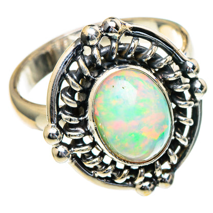 Ethiopian Opal Rings handcrafted by Ana Silver Co - RING98201