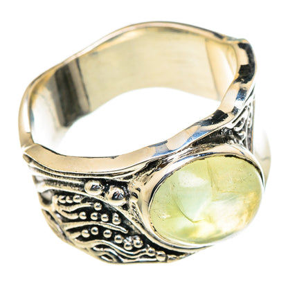 Prehnite Rings handcrafted by Ana Silver Co - RING98211 - Photo 2