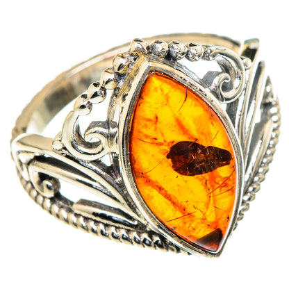 Baltic Amber Rings handcrafted by Ana Silver Co - RING98216