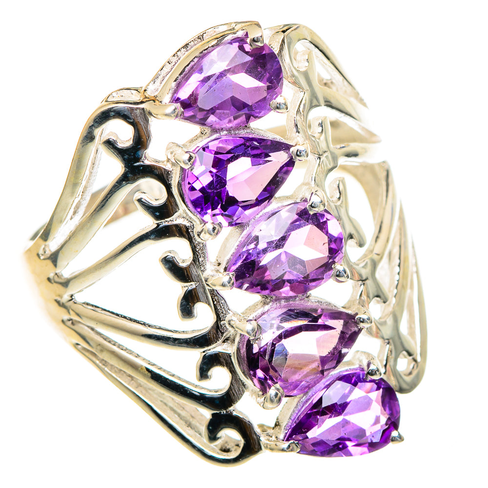 Amethyst Rings handcrafted by Ana Silver Co - RING98223
