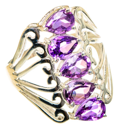 Amethyst Rings handcrafted by Ana Silver Co - RING98223
