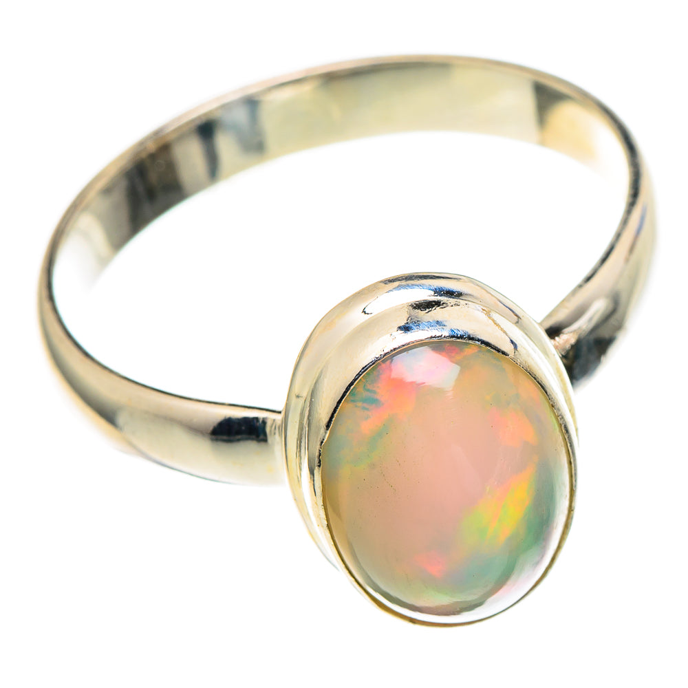 Ethiopian Opal Rings handcrafted by Ana Silver Co - RING98229