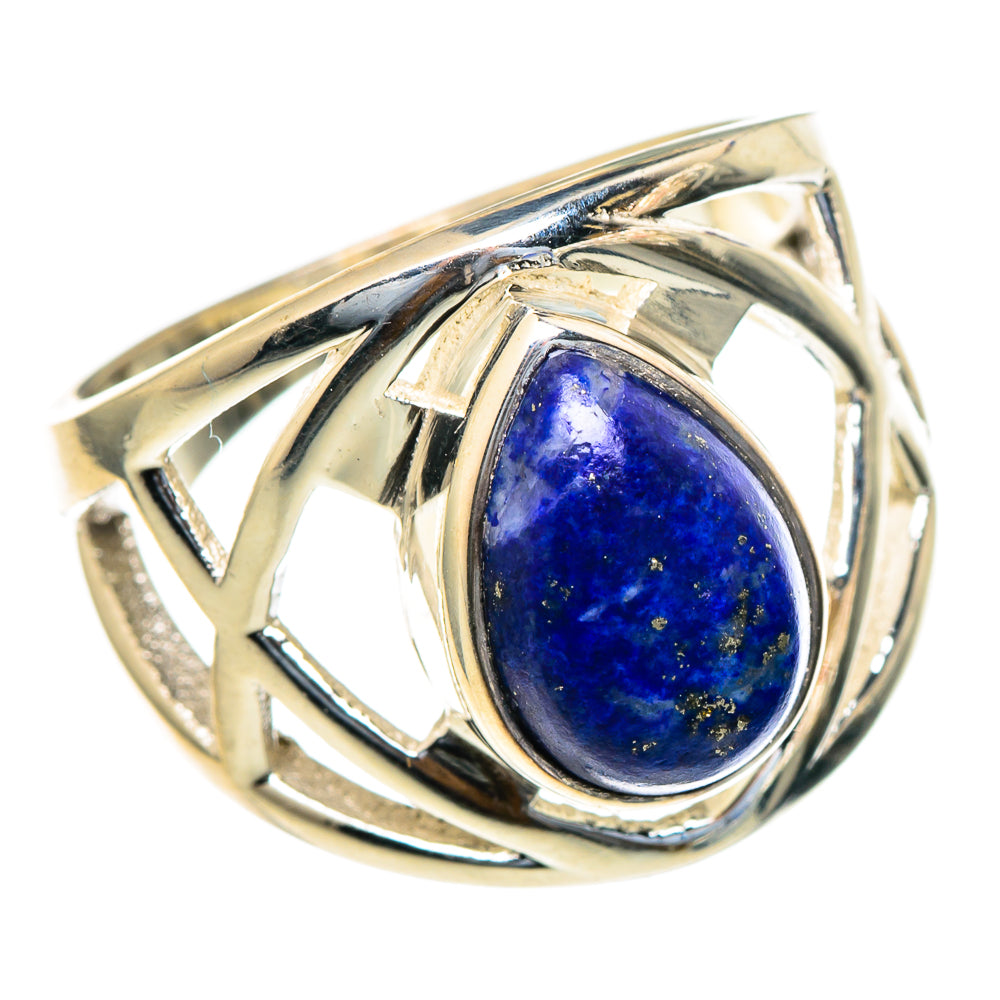 Lapis Lazuli Rings handcrafted by Ana Silver Co - RING98231 - Photo 2