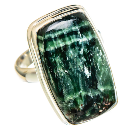 Seraphinite Rings handcrafted by Ana Silver Co - RING98246 - Photo 2