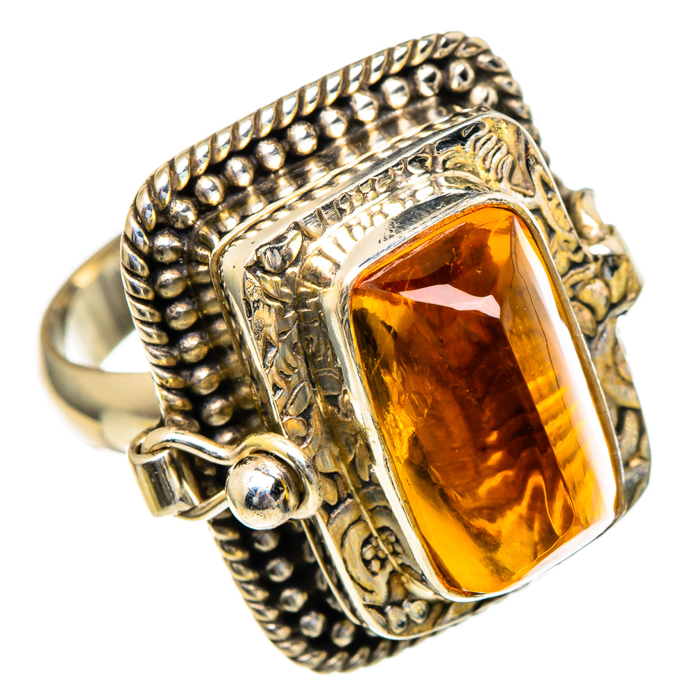 Citrine Rings handcrafted by Ana Silver Co - RING98254