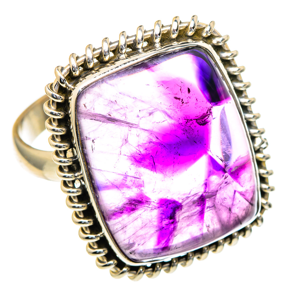 Star Amethyst Rings handcrafted by Ana Silver Co - RING98263