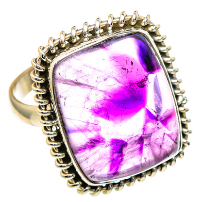 Star Amethyst Rings handcrafted by Ana Silver Co - RING98263