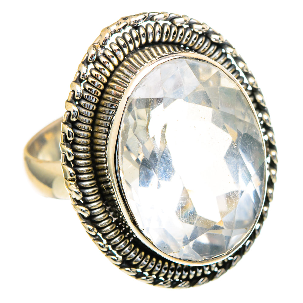 White Quartz Rings handcrafted by Ana Silver Co - RING98269