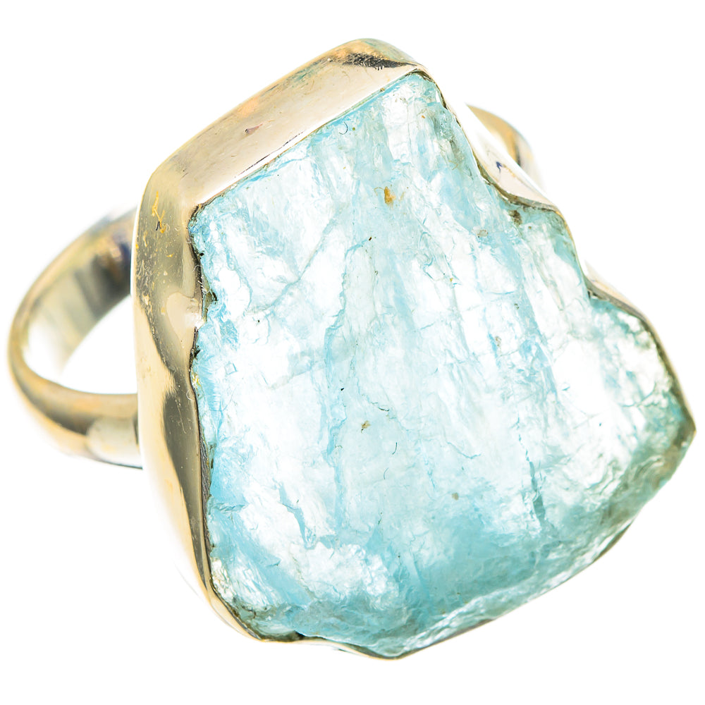 Aquamarine Rings handcrafted by Ana Silver Co - RING98280