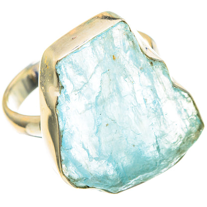 Aquamarine Rings handcrafted by Ana Silver Co - RING98280