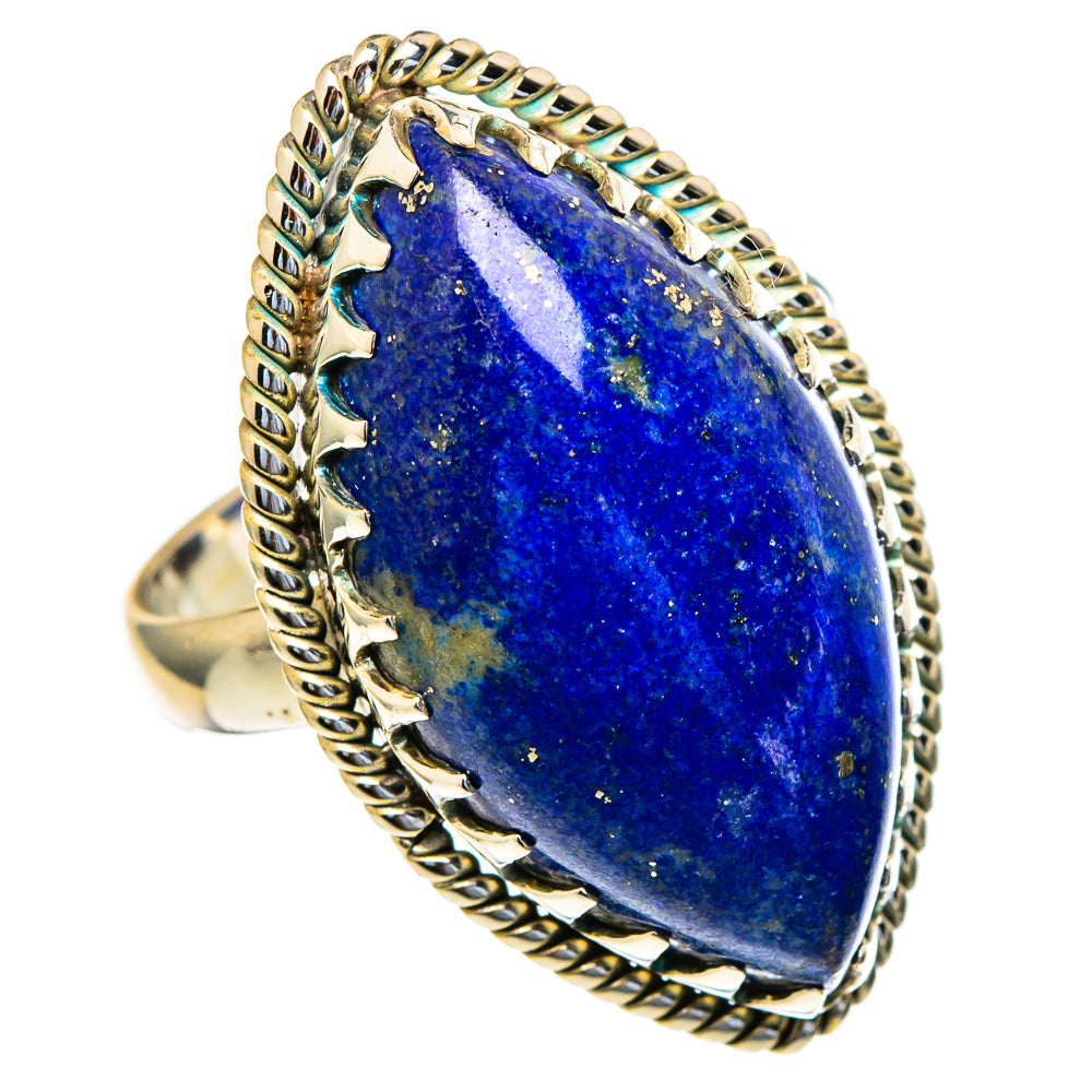 Lapis Lazuli Rings handcrafted by Ana Silver Co - RING98285