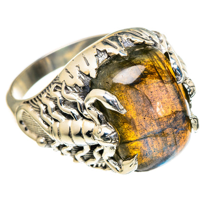 Labradorite Rings handcrafted by Ana Silver Co - RING98286