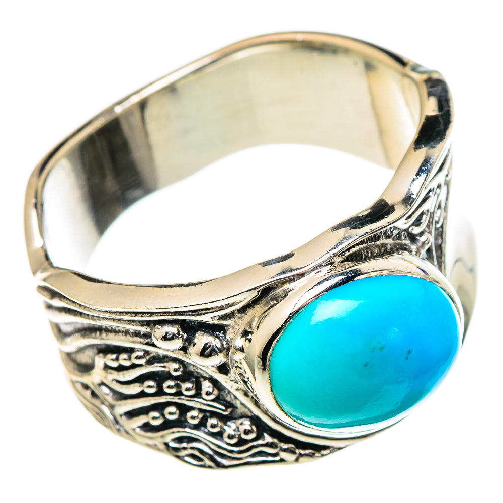 Larimar Rings handcrafted by Ana Silver Co - RING98302