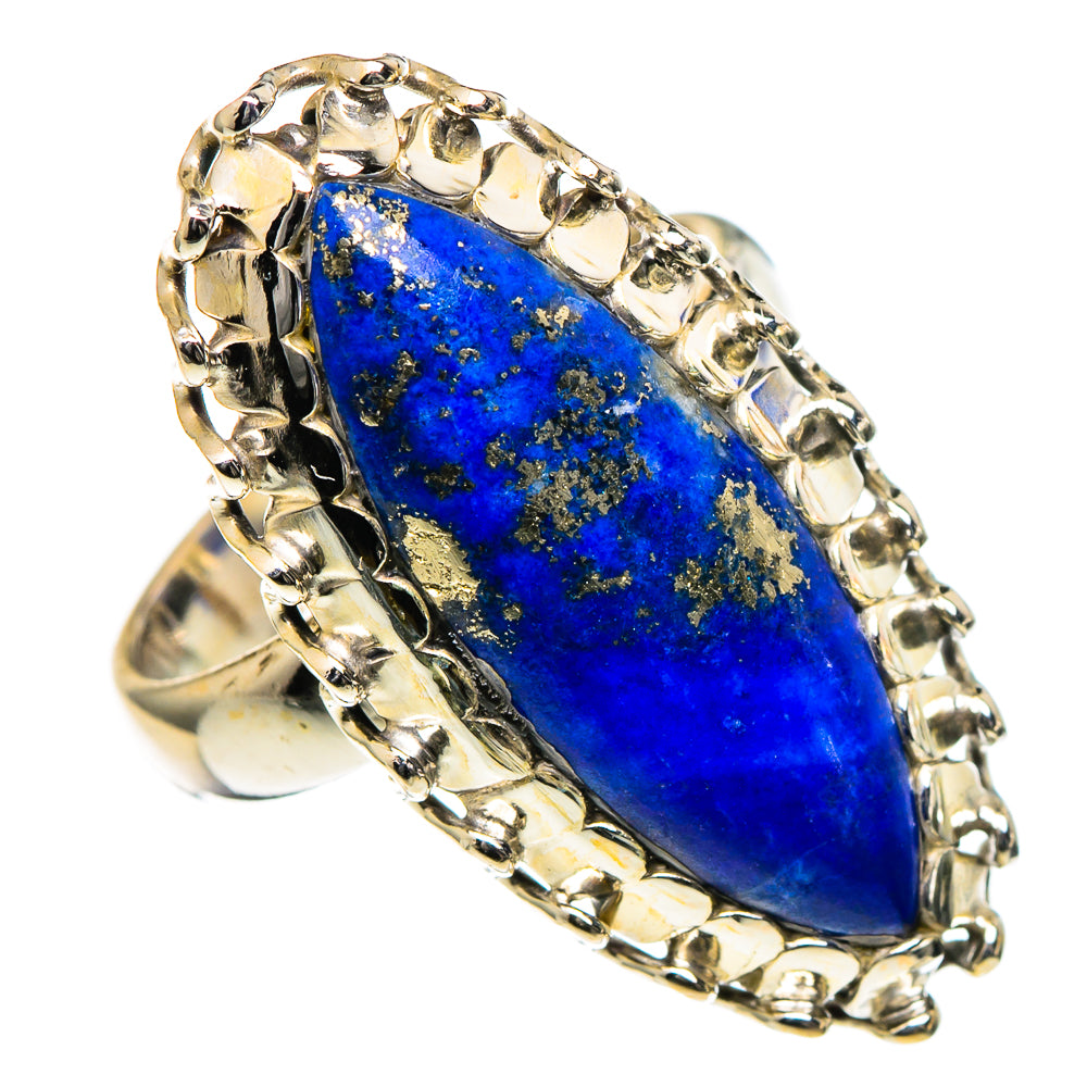Lapis Lazuli Rings handcrafted by Ana Silver Co - RING98304