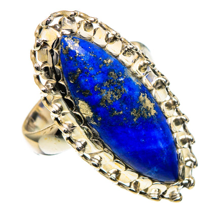 Lapis Lazuli Rings handcrafted by Ana Silver Co - RING98304