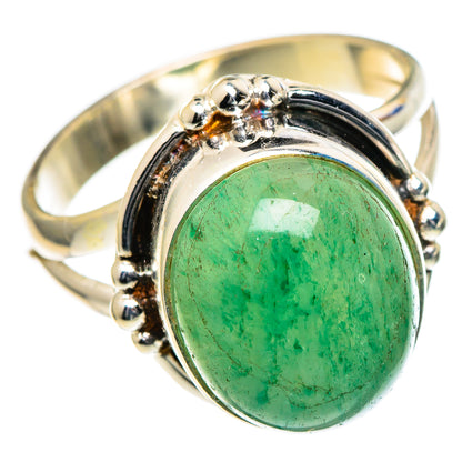 Green Aventurine Rings handcrafted by Ana Silver Co - RING98305
