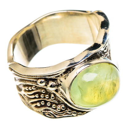 Prehnite Rings handcrafted by Ana Silver Co - RING98307 - Photo 2