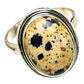 Dalmatian Jasper Rings handcrafted by Ana Silver Co - RING98308 - Photo 2