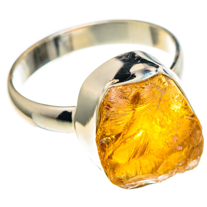 Citrine Rings handcrafted by Ana Silver Co - RING98311