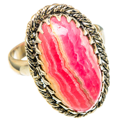Rhodochrosite Rings handcrafted by Ana Silver Co - RING98312
