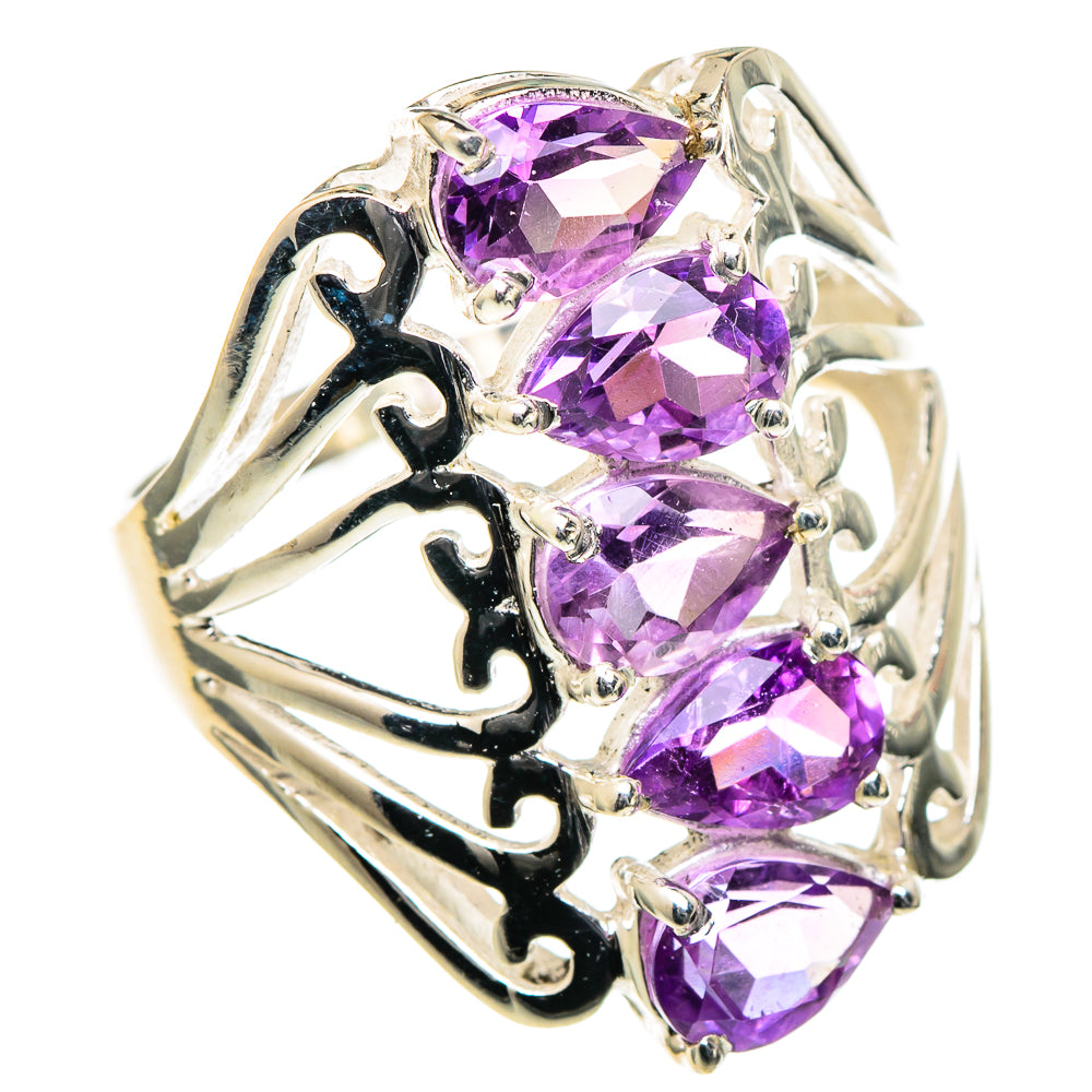 Amethyst Rings handcrafted by Ana Silver Co - RING98317