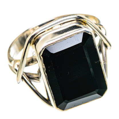 Black Onyx Rings handcrafted by Ana Silver Co - RING98328