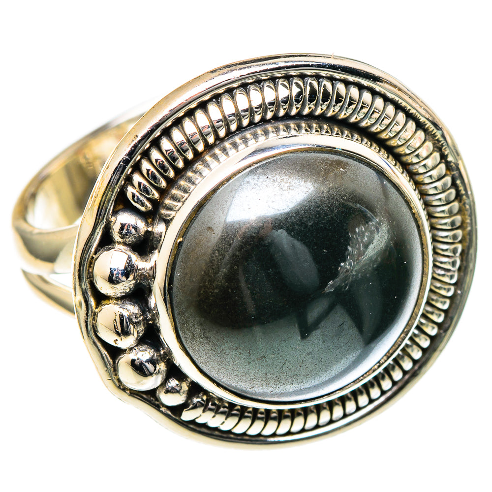Hematite Rings handcrafted by Ana Silver Co - RING98338 - Photo 2