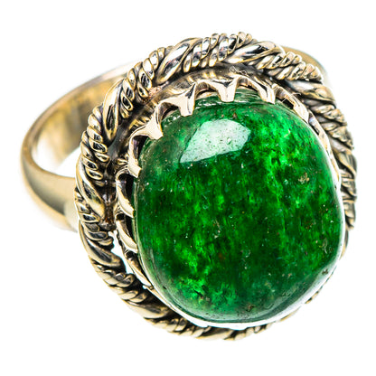 Green Aventurine Rings handcrafted by Ana Silver Co - RING98345