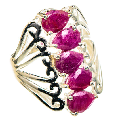Ruby Rings handcrafted by Ana Silver Co - RING98355