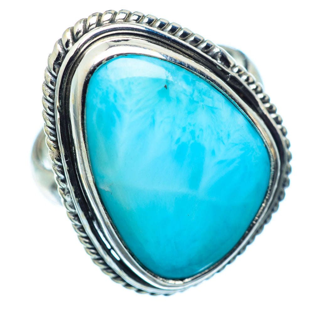 Larimar Rings handcrafted by Ana Silver Co - RING983555